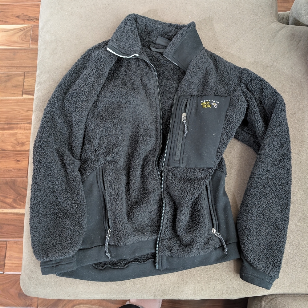 Mountain Hardwear Charcoal Fleece Jacket